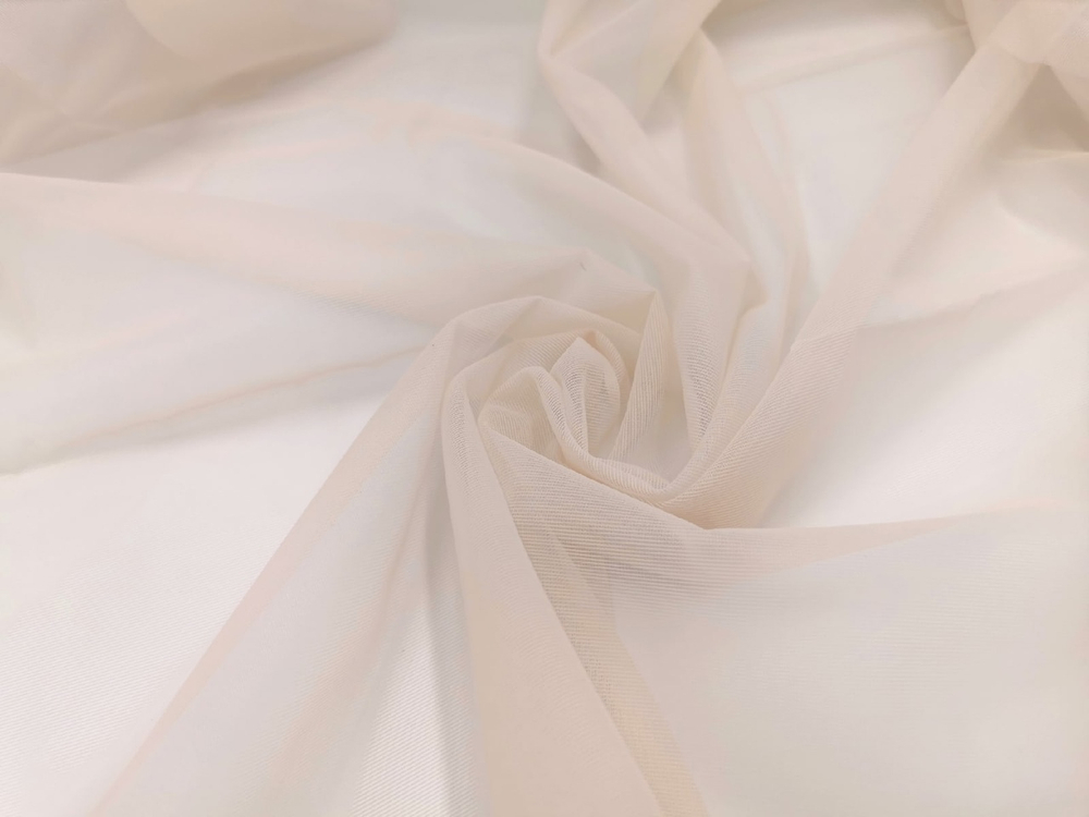 Корсетная сетка, СРЕДНЕЙ ЖЕСТКОСТИ, серебристый пион,  (Арт: KS-168.S)