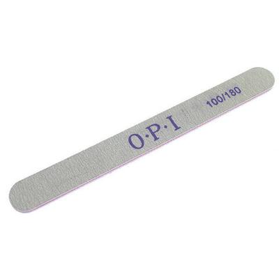 Пилка тонкая (деревянная основа) OPI прямая 100/180 грит