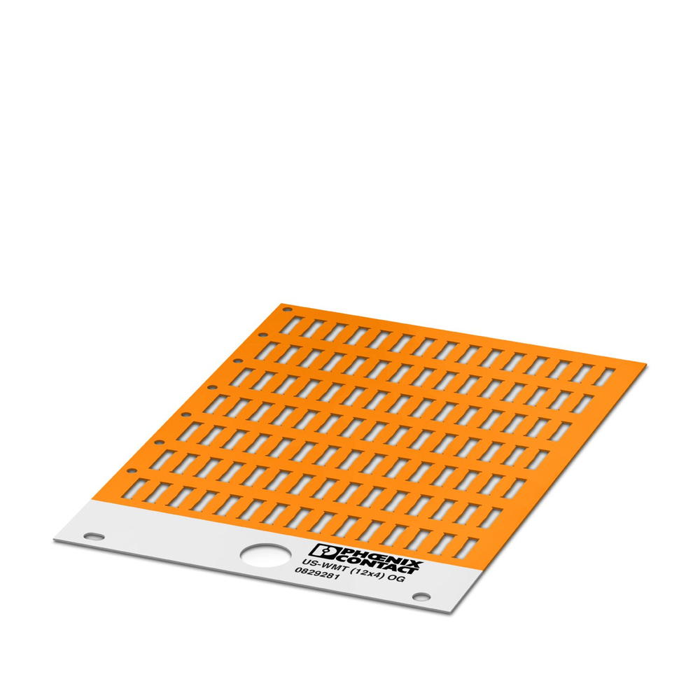 0829281 - US-WMT (12X4) OG - Держатель маркировки кабеля