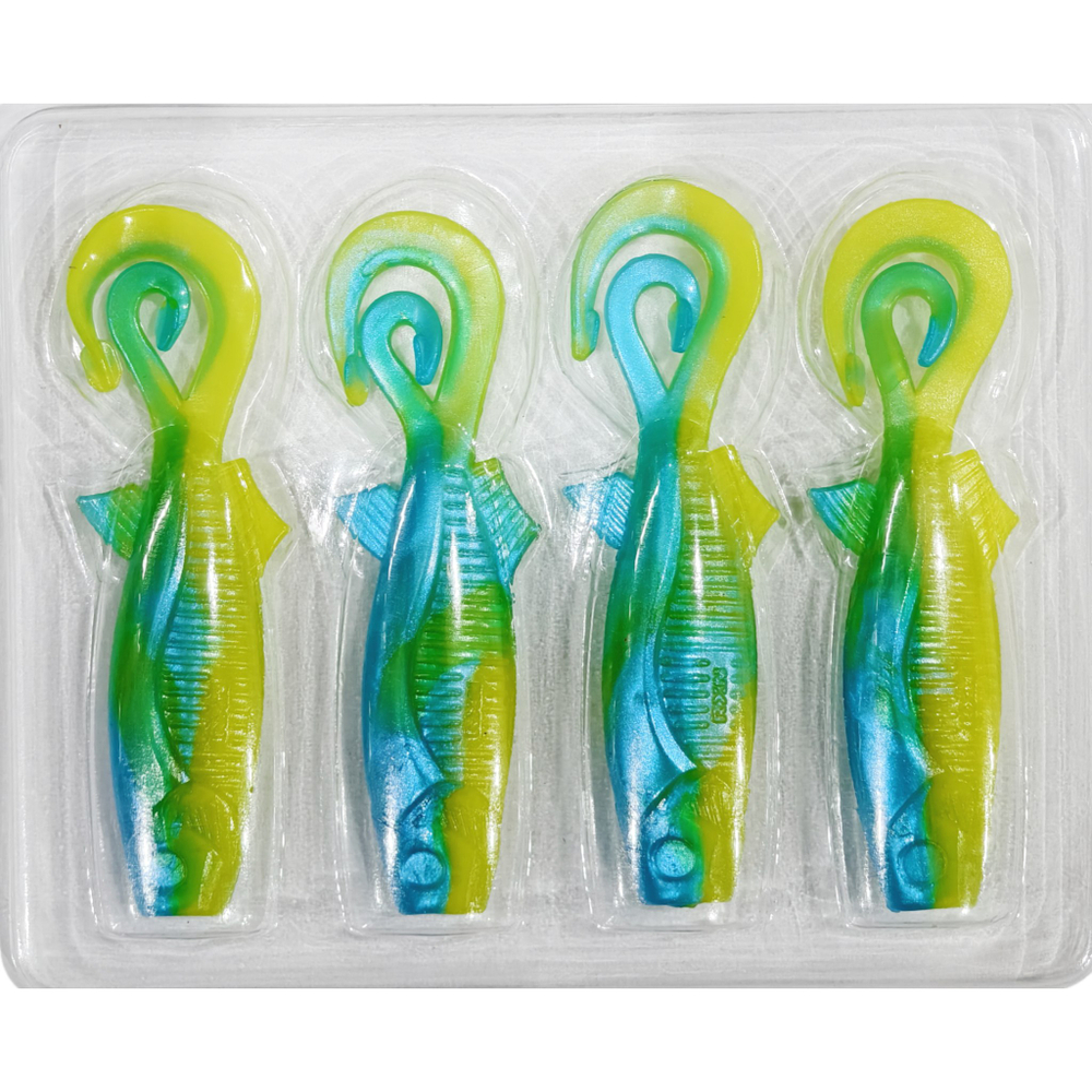 Силиконовая приманка KAIDA 7см №6