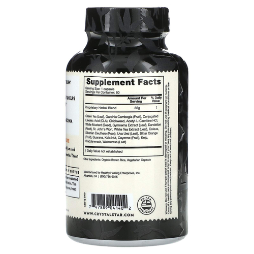 Crystal Star, Thin After 40, 60 растительных капсул