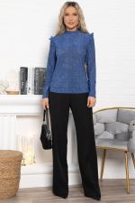 Блуза Синель (джинс) Б14994-50М LT Collection