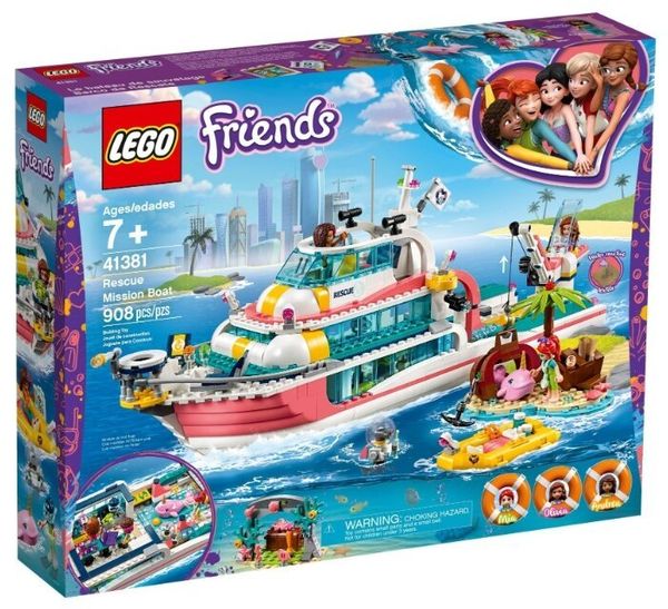 Конструктор LEGO Friends 41381 Катер для спасательных операций