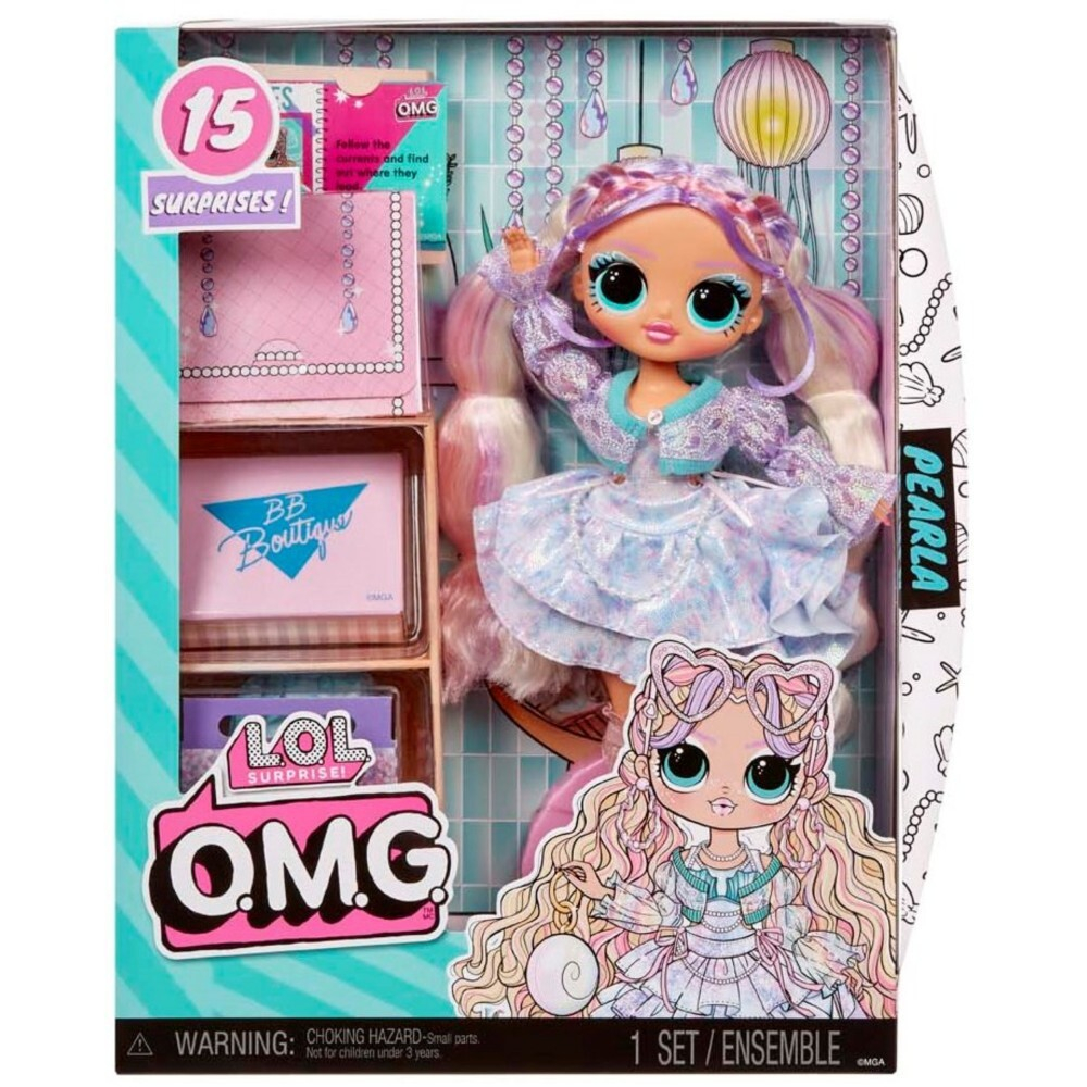 L.O.L. SURPRISE - Кукла LOL O.M.G. Pearl + 15 аксессуаров 510390 / артикул   510376 510390  / GTIN 035051510390