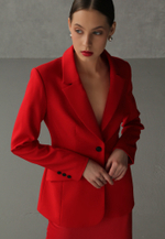 Жакет однобортный