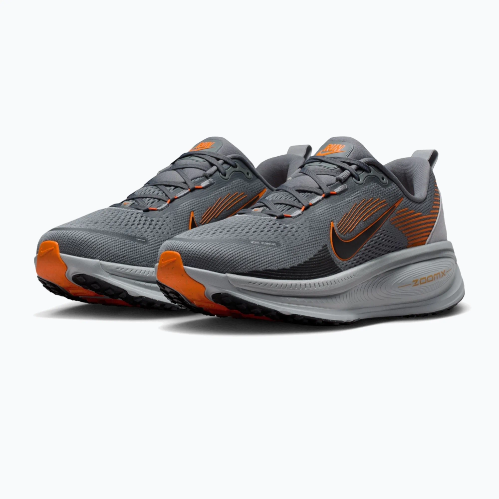 Кроссовки для бега Nike Vomero 18 cool grey/safety orange/wolf grey/black