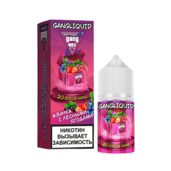 Жидкость Gang XBOX 2% Extra Hard 30ml - Жвачка с Лесными Ягодами