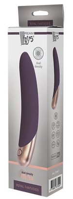 Фиолетовый вибромассажер ASTERIA - 21 см.