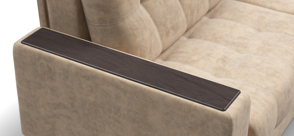 Диван Босс Гранд Велюр Роял шампань