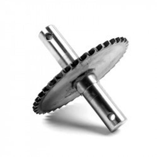 Вал привода фрез с шестерней на ВС4311 (300503)