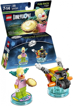 LEGO Dimensions: Fun Pack: Красти 71227 — Krusty — Лего Измерения