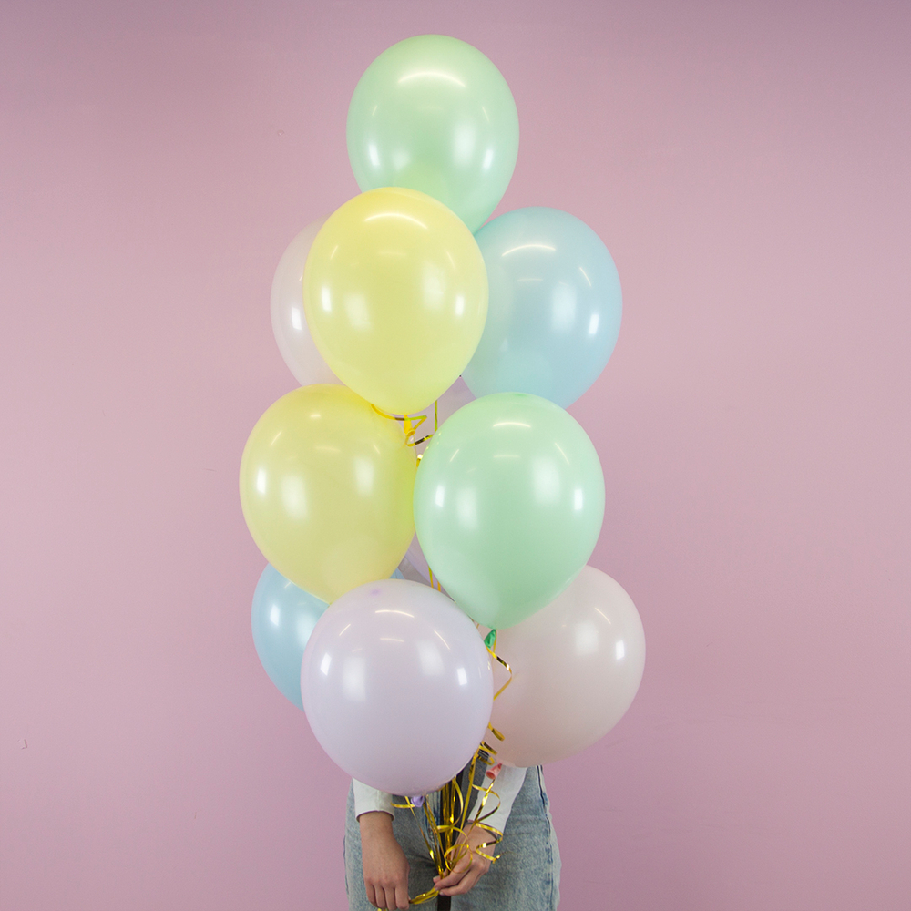 Шар 12" Светло-сиреневый, макарунс 512