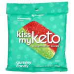 Kiss My Keto, Gummy Candy, ломтики арбуза, 6 пакетиков по 50 г (1,76 унции)