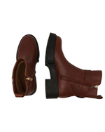 Кожаные ботильоны Coach - коричневый(CB995)