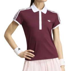Женское поло Adidas Tennis Classics - maroon