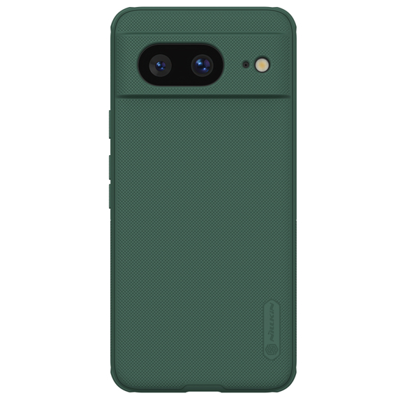 Чехол зеленого цвета (Deep Green) от Nillkin для Google Pixel 8, серия Super Frosted Shield Pro