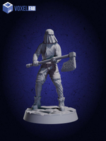 Кровавые охотники Набор для настольных игр ДнД (DnD),Pathfinder, НРИ. Масштаб 32 мм (1:56). Миниатюр;