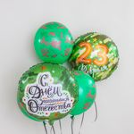 Шар (12"/30 см) Камуфляж, Ассорти, пастель, 5 ст 25 шт.