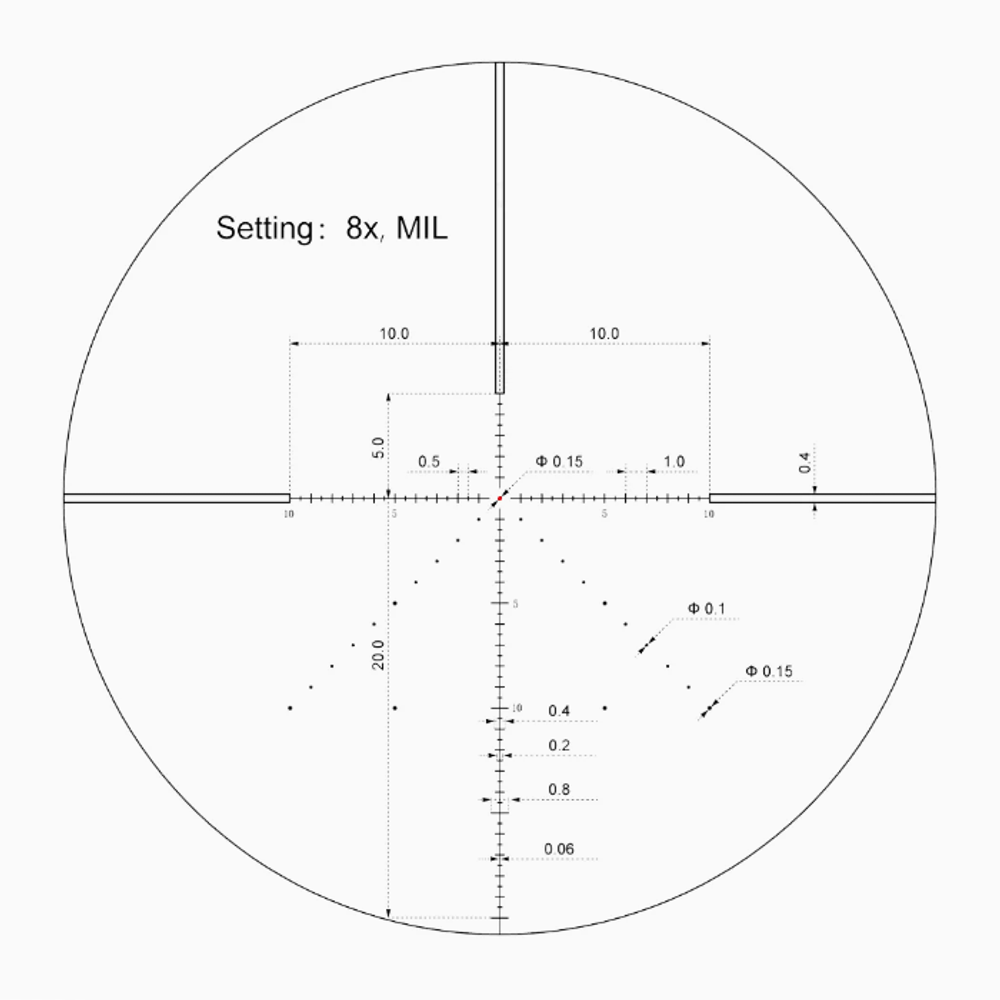 Оптический прицел Vector Optics Veyron 2-8x32IR