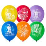 Шар латексный 30см С ДР! Зверюшки (Ассорти)