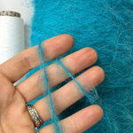 AREQUIPA - Lineapiu'; 100% альпака superfine; 190м/100гр; col. 00133, цвет: лазурный; Есть бобинка: 303 гр