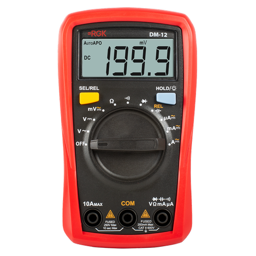 Цифровой мультиметр DM-12 RGK 776561