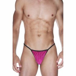 Мужские трусы стринги розовые La Blinque LB15568