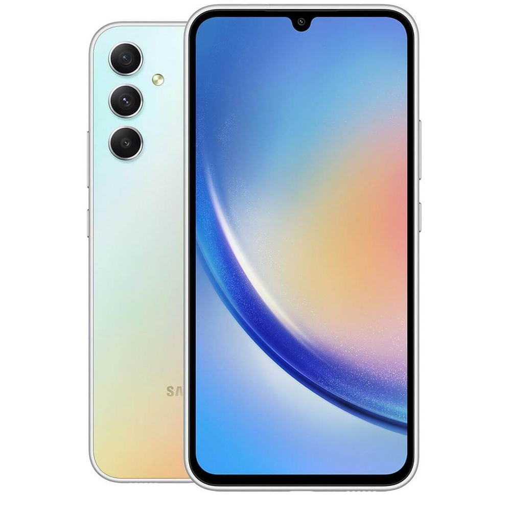 Смартфон Samsung A34 5G 8/256Gb Серебряный