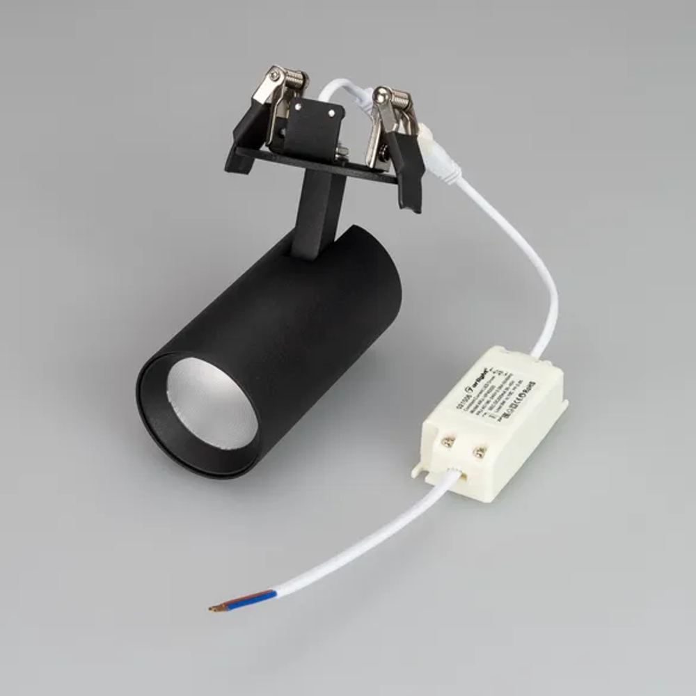 Светильник LGD-LUMOS-R55-9W Warm3000 (BK, 25 deg, 230V) (Arlight, IP20 Металл, 3 года) 034148