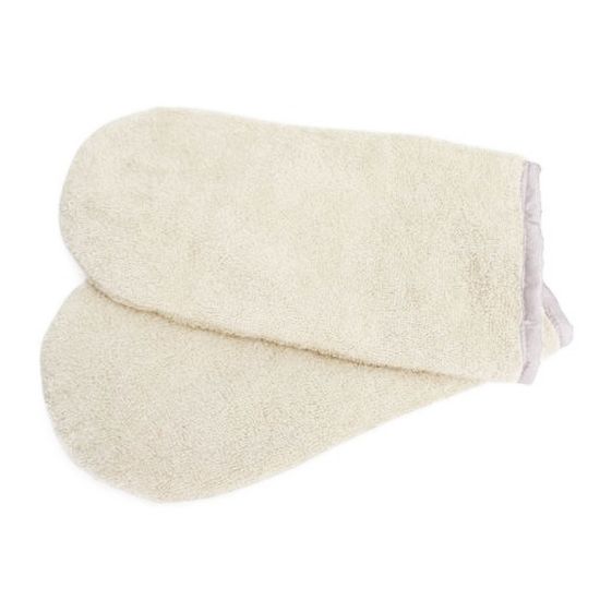 Варежки для парафинотерапии махровые (пара)