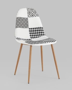 Стул Валенсия SN пэчворк черно-белый