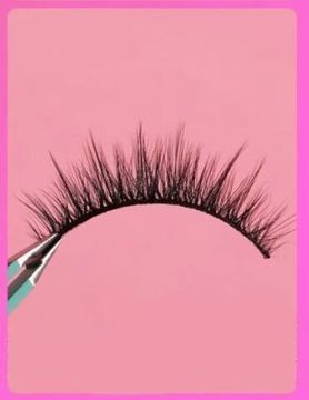 Объемные накладные ресницы, 1,4 см