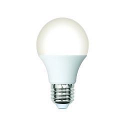LED-A60-8W-4000K-E27-FR-SLS Лампа светодиодная. Форма A. матовая. Белый свет 4000K. ТМ Volpe