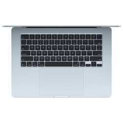 Apple MacBook Air 15" (M4, 10C CPU/10C GPU, 2025), 16 ГБ, 512 ГБ SSD, Небесно-голубой (Sky blue) Ноутбук