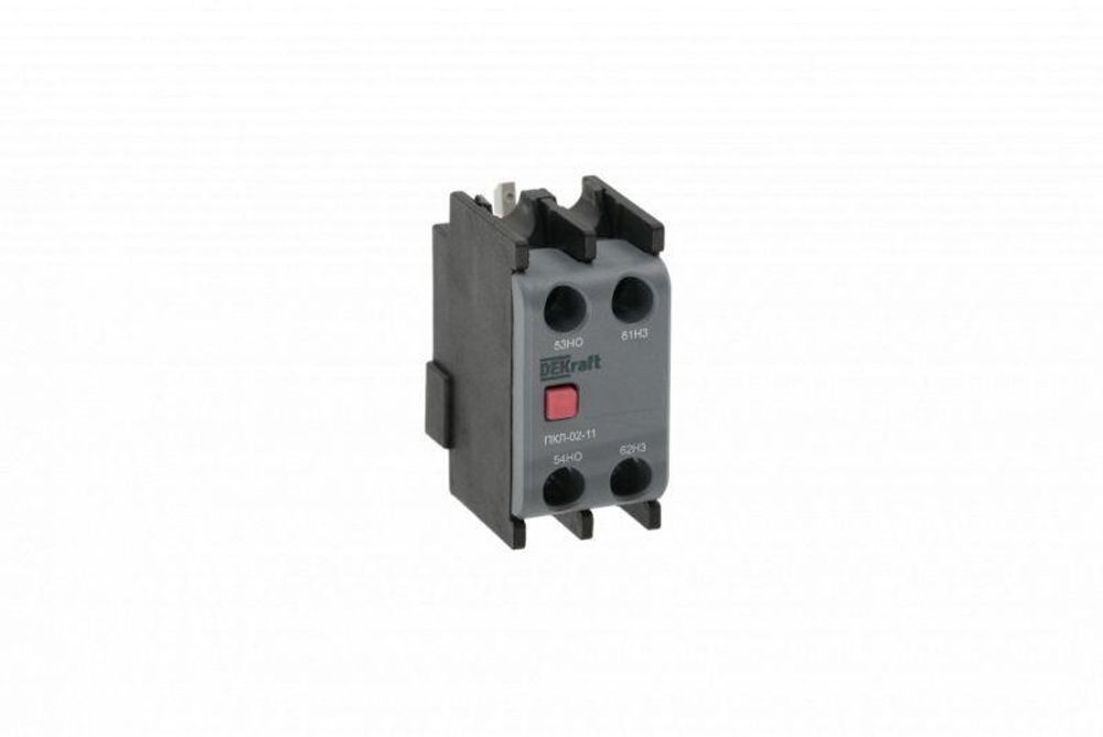 Приставка контактная лицевой установки 2НО ПКЛ-02 DEKraft 22171DEK