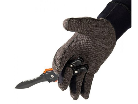 Перчатки с кевларовой ладонью Sargan Неман биоцифровой камуфляж "РДЕСТ 2.0" 4,5 мм