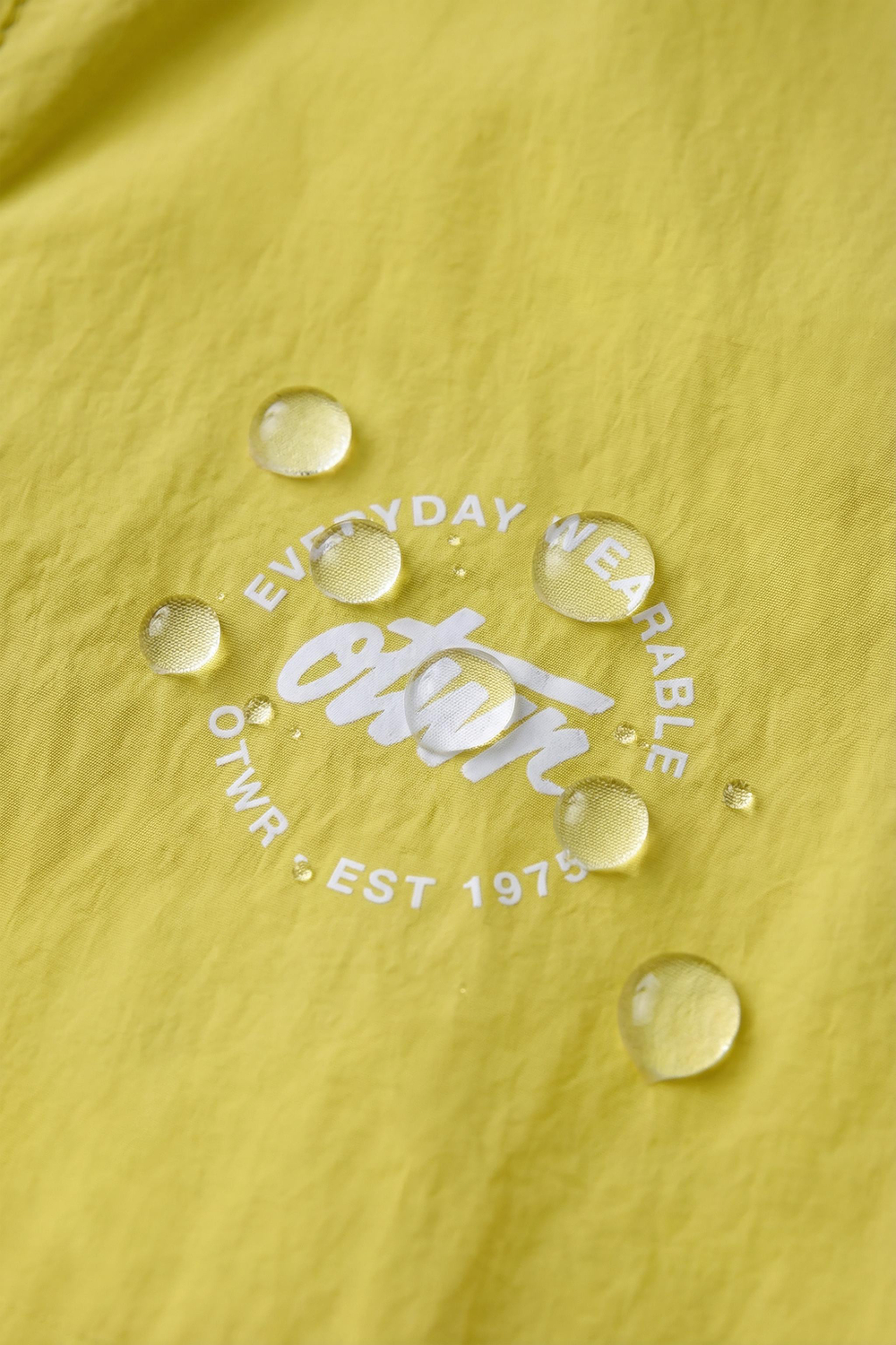 ZARA ЛЕГКАЯ КУРТКА WATER REPELLENT, ЛАЙМОВЫЙ