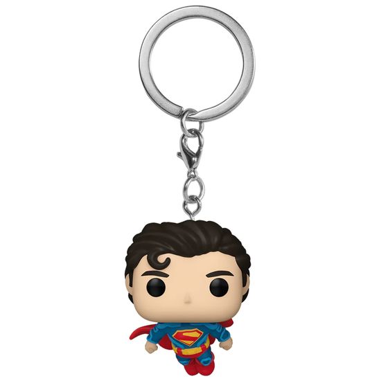 Брелок Funko Pocket POP! DC Superman 2025 Superman 85647 / Фигурка Фанко ПОП! по мотивам фильма "Супермен", Супермен