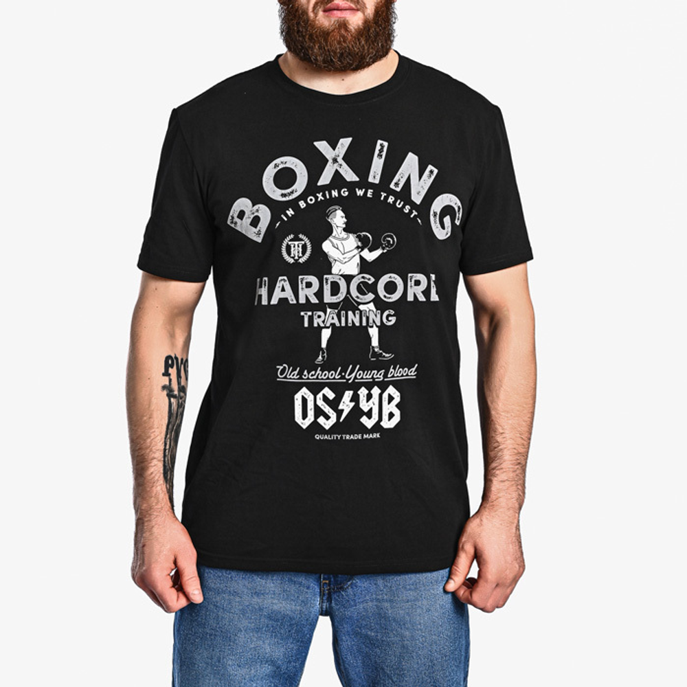 Футболка Hardcore Training Boxing 2.0 Black