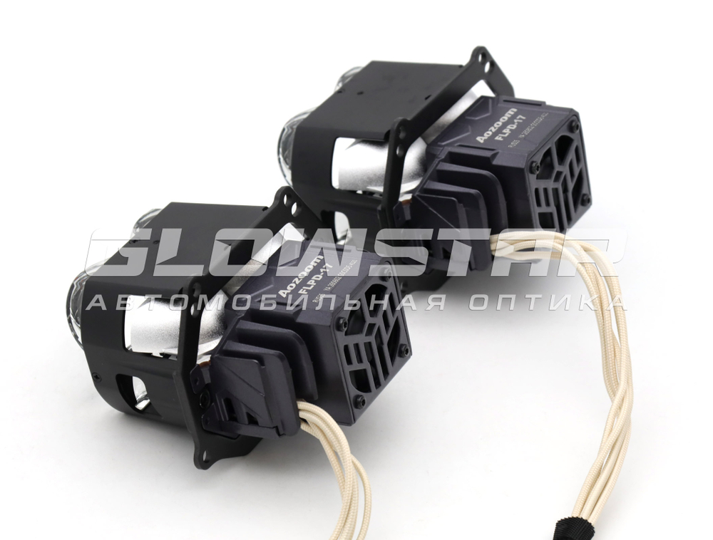 Билед модули Aozoom FLPD-17-01 3.0 дюйма, 12V 60/94W, 5100/7500Lm (комплект, 2шт)