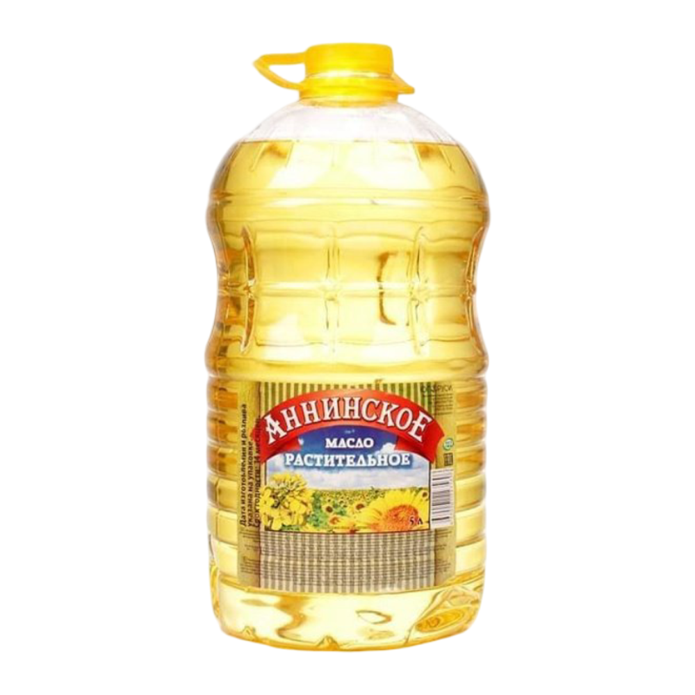 Масло подсолнечное "Аннинское" 5л