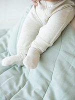 Носочки вязаные "Тофу" 0+