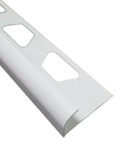 НАП 12мм "DO-1" 2,7м Белый муар наружный полимер. алюм.