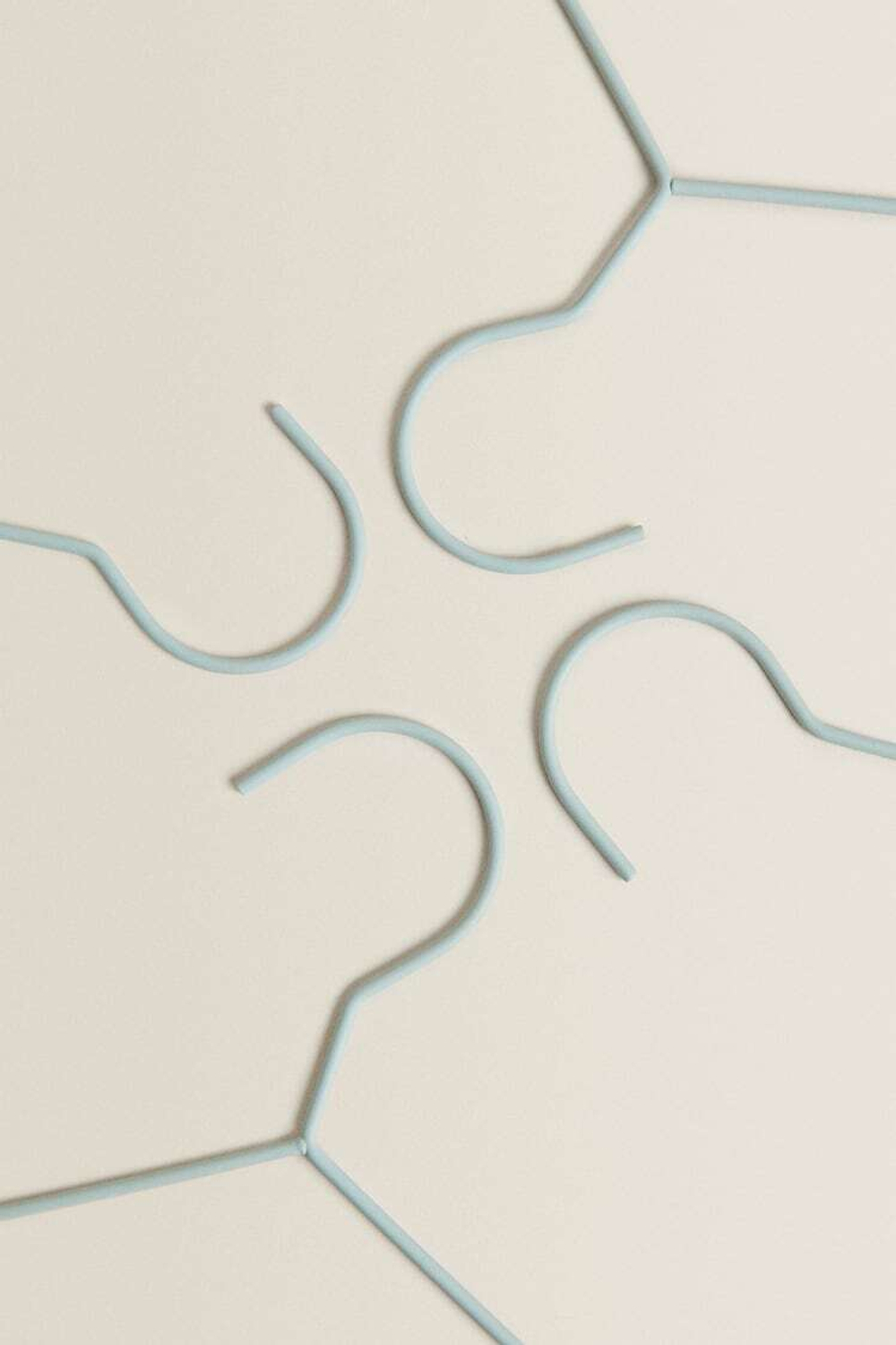 ZARA HOME ДЕТСКАЯ ВЕШАЛКА (НАБОР ИЗ 6 ШТ.) МЯТНЫЙ