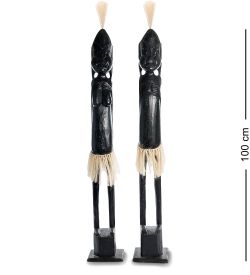 22-072 Статуэтка «Асмат» н-р из двух, 100 см