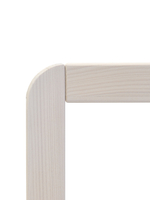 Стол письменный Мадейра 130х69х74 см из массива сосны, белый кухонный стол