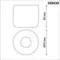 359439 OVER NT24 320 белый Светильник накладной влагозащищённый IP44 LED 10W 220-240V 3000K 650Лм LISSE