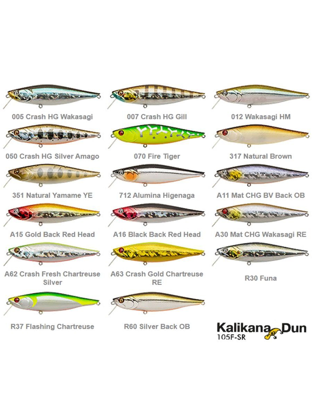 Воблер для рыбалки Pontoon21 Kalikana Dun 105F-SR, 105мм, 17.6 гр., 0.2-0.6 м., цвет 050