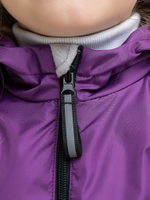 Куртка на флисовой подкладке "Котенок" фиолетовый