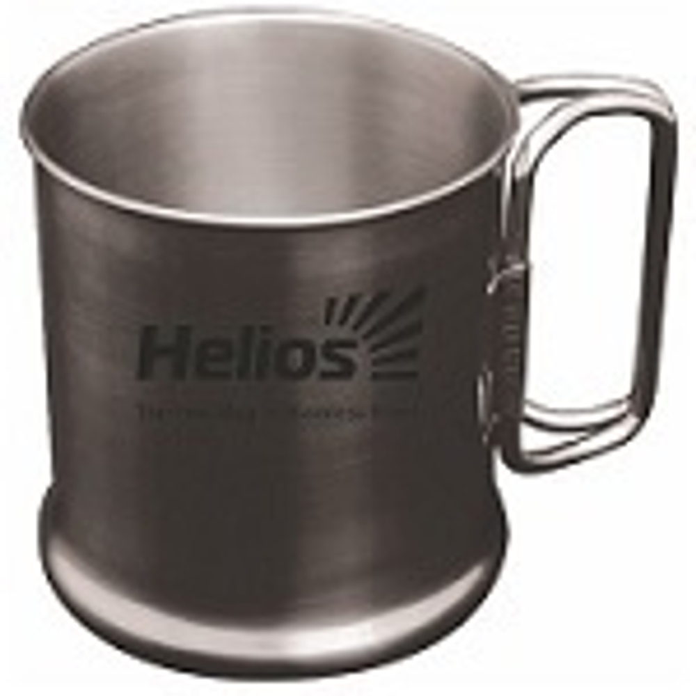Термокружка 300мл Helios складная ручка HS.TK-014 ( Изотермическая )